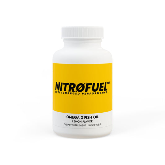 NITRØFUEL™ Omega 3 Fish Oil Supplement (60 Softgels)