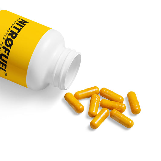 NITRØFUEL™ Turmeric with BioPerine® (Black Pepper Fruit Extract) Supplement (60 Capsules)