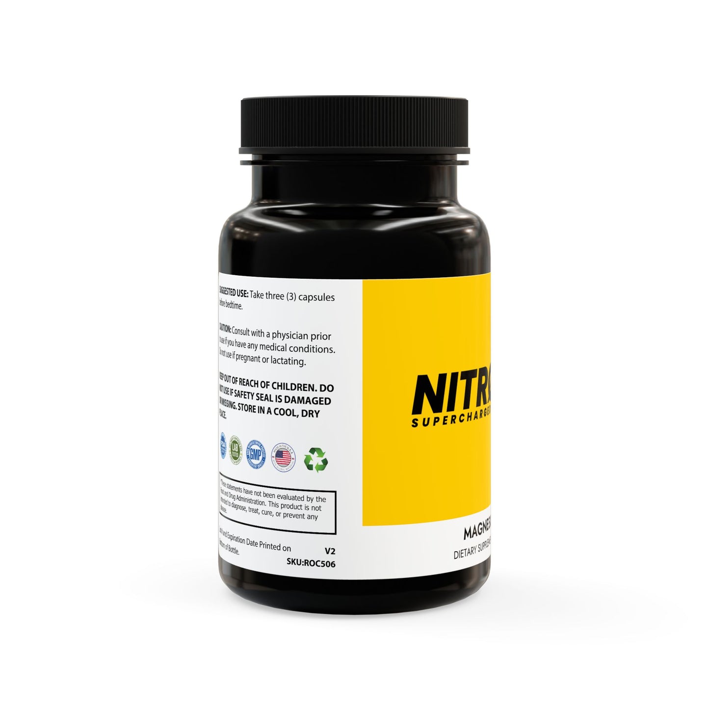 NITRØFUEL™Magnesium Zinc Supplement (90 Capsules)