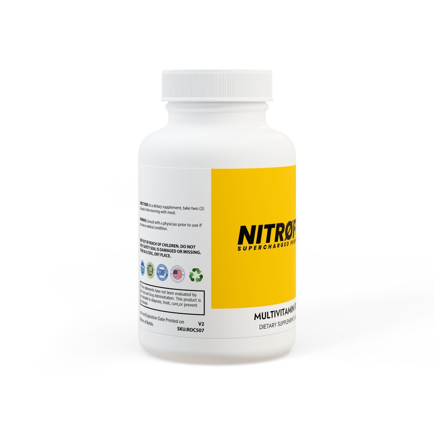 NITRØFUEL™ Multivitamin for Men Supplement (60 Capsules)