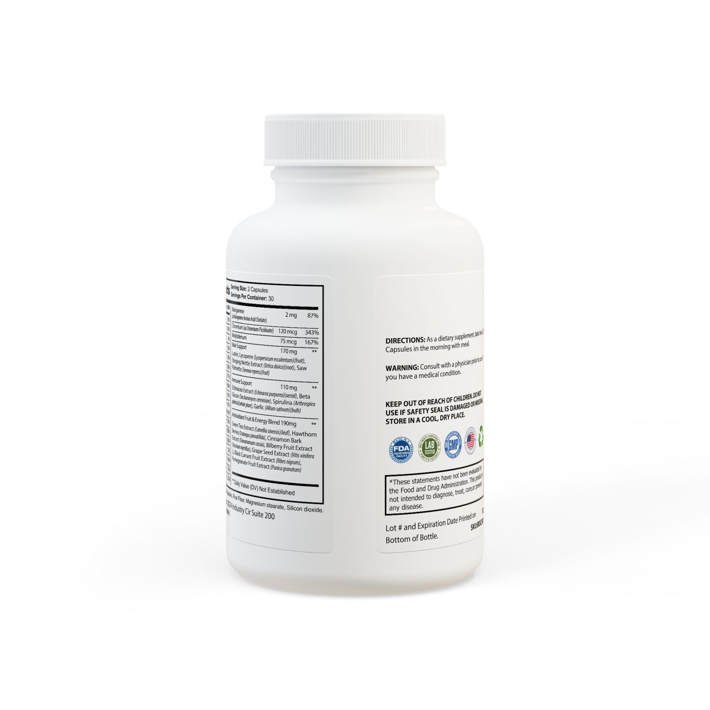 NITRØFUEL™ Multivitamin for Men Supplement (60 Capsules)