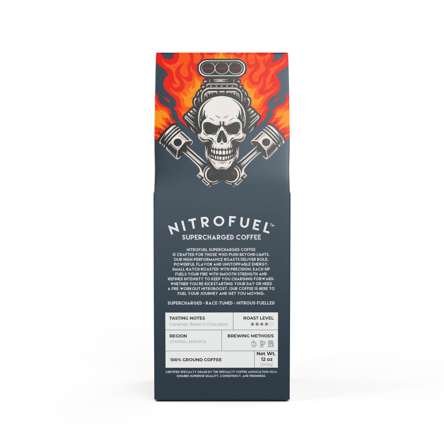 NITRØFUEL™ SUPERCHARGED COFFEE - NITRO THUNDER MEDIUM-DARK ROAST