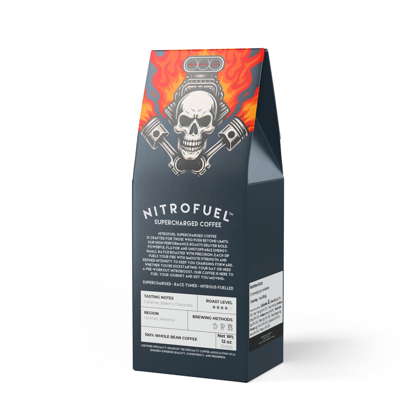 NITRØFUEL™ SUPERCHARGED COFFEE - NITRO THUNDER MEDIUM-DARK ROAST