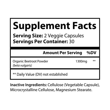 NITRØFUEL™ Beetroot Supplement (60 Capsules)