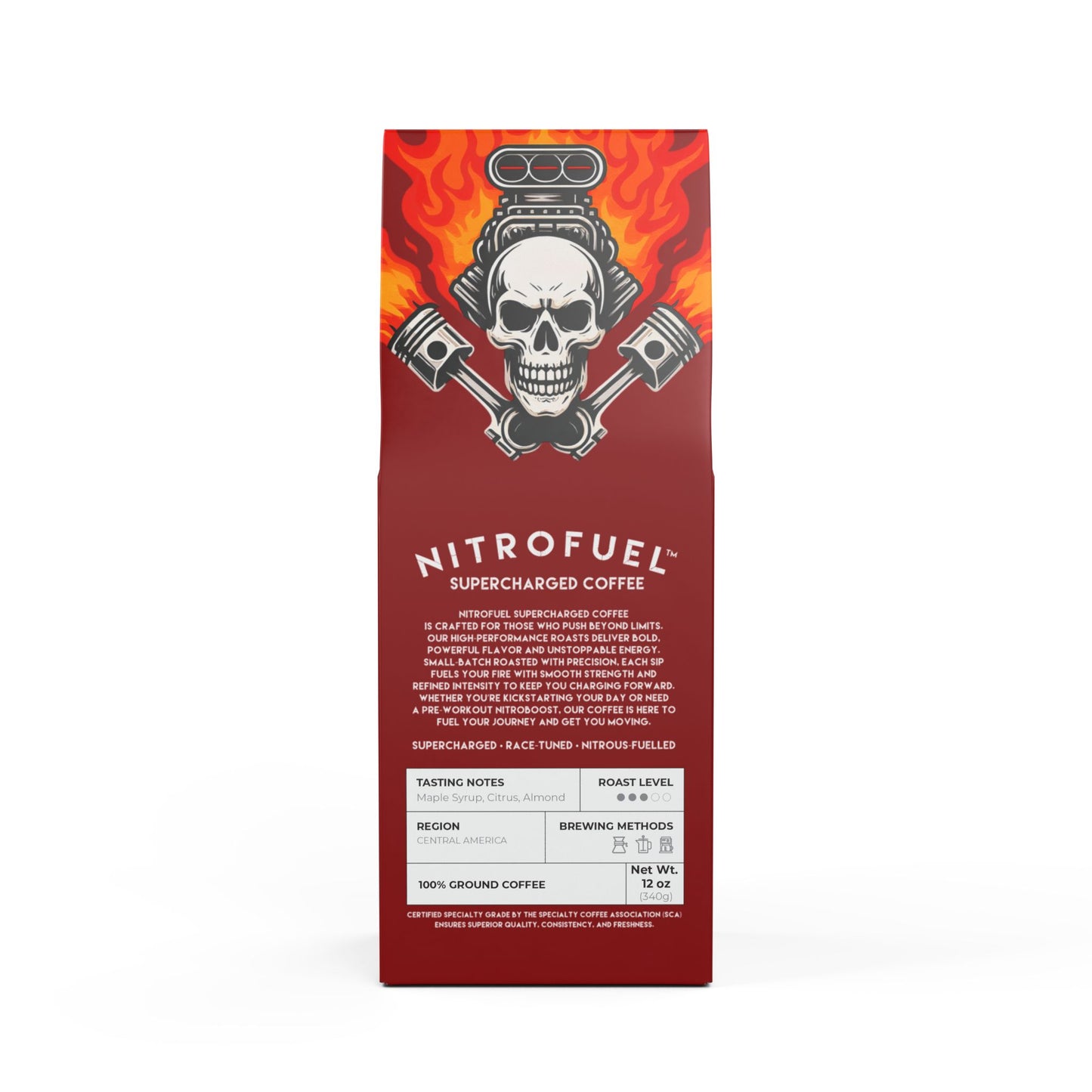 NITRØFUEL™ SUPERCHARGED COFFEE - NITRO FORCE MEDIUM ROAST