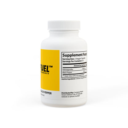 NITRØFUEL™ ASHWAGANDHA & BLACK PEPPER (60 CAPSULES)