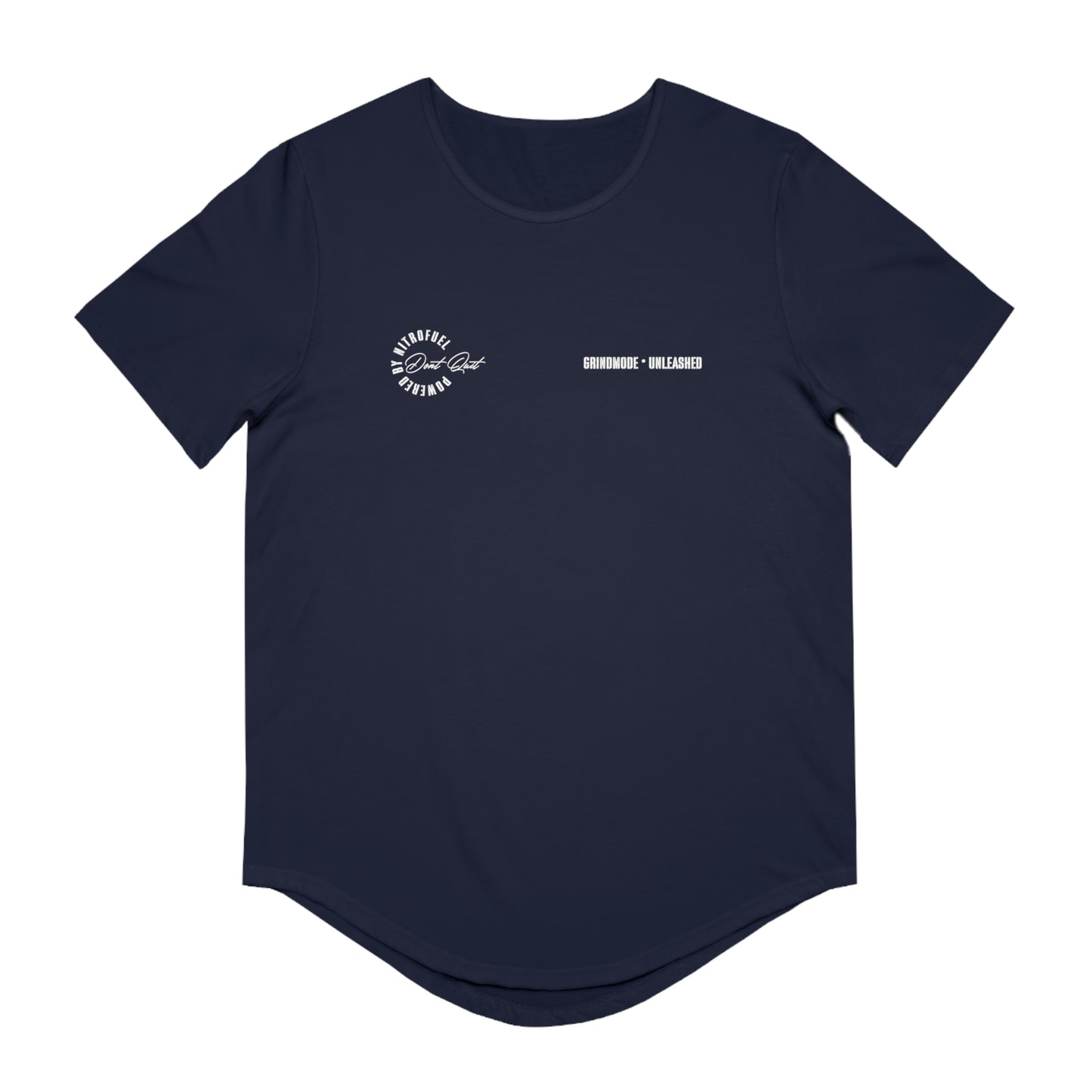 NITRØFUEL GRINDMODE - UNLEASHED Curved Hem Tee