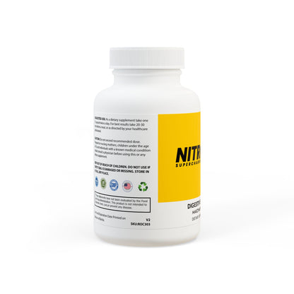 NITRØFUEL™ Digestive Enzyme Blend Supplement (60 Capsules)