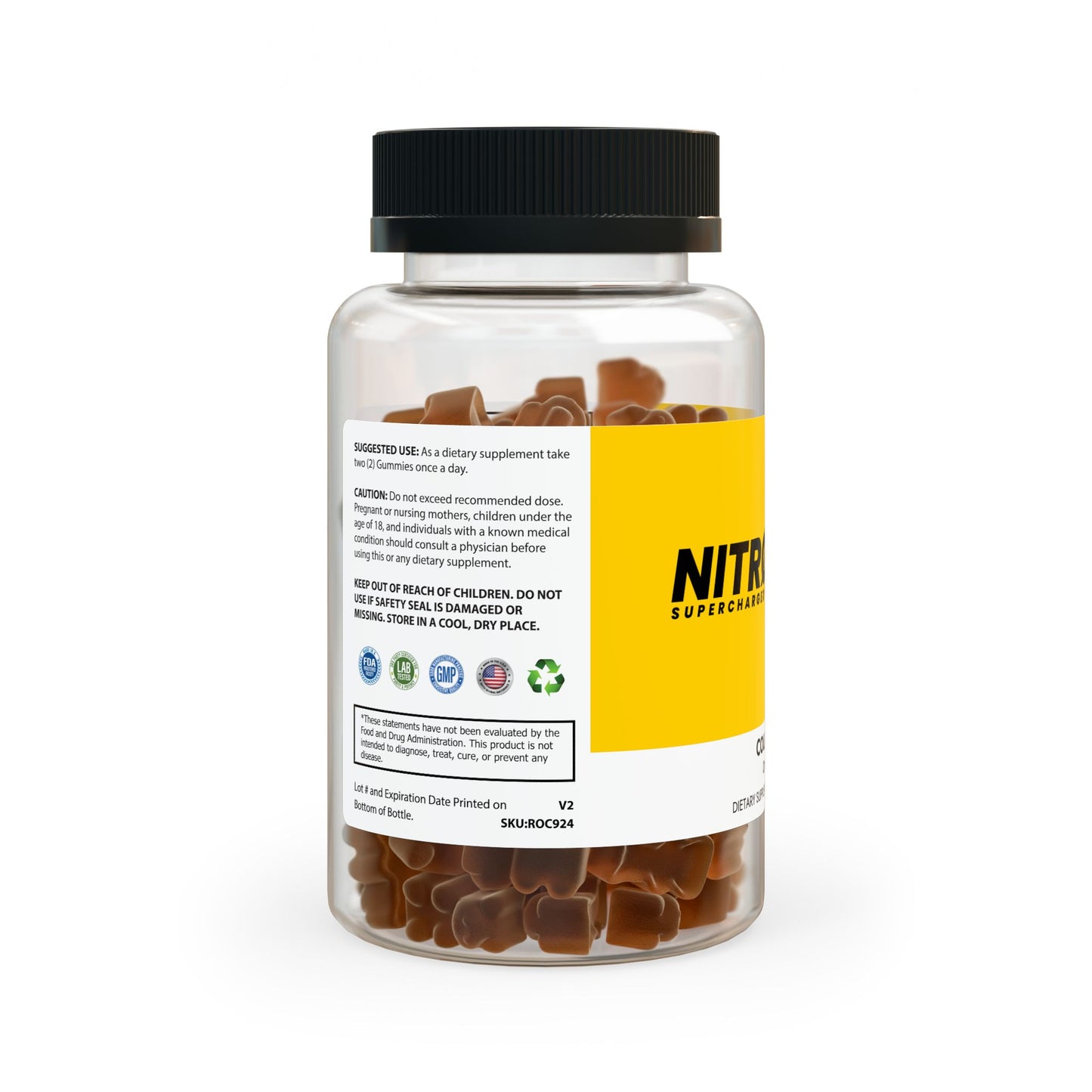 NITRØFUEL™  Collagen Gummies (60 Gummies)