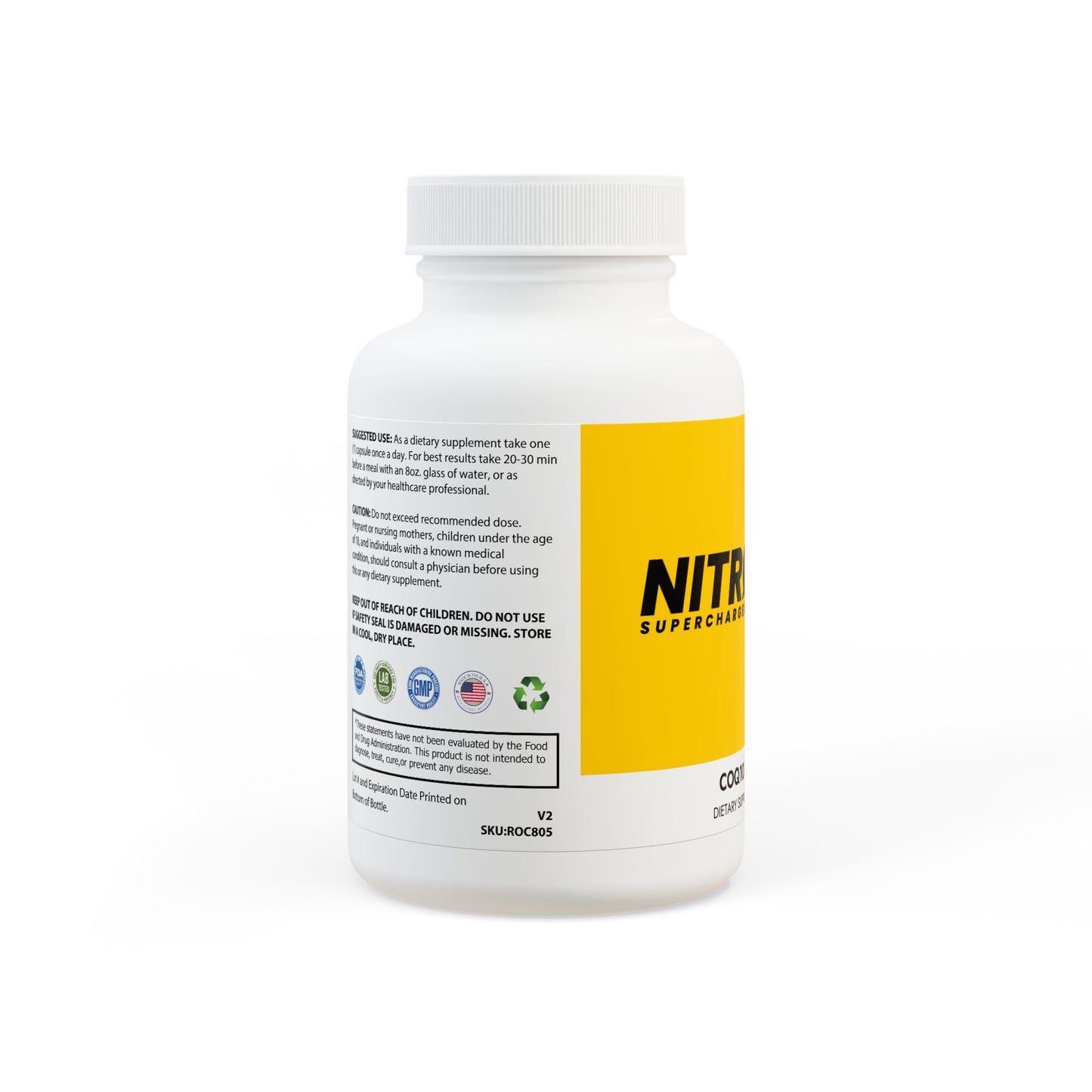 NITRØFUEL™ CoQ10 (Ubiquinone) Supplement (30 Capsules)