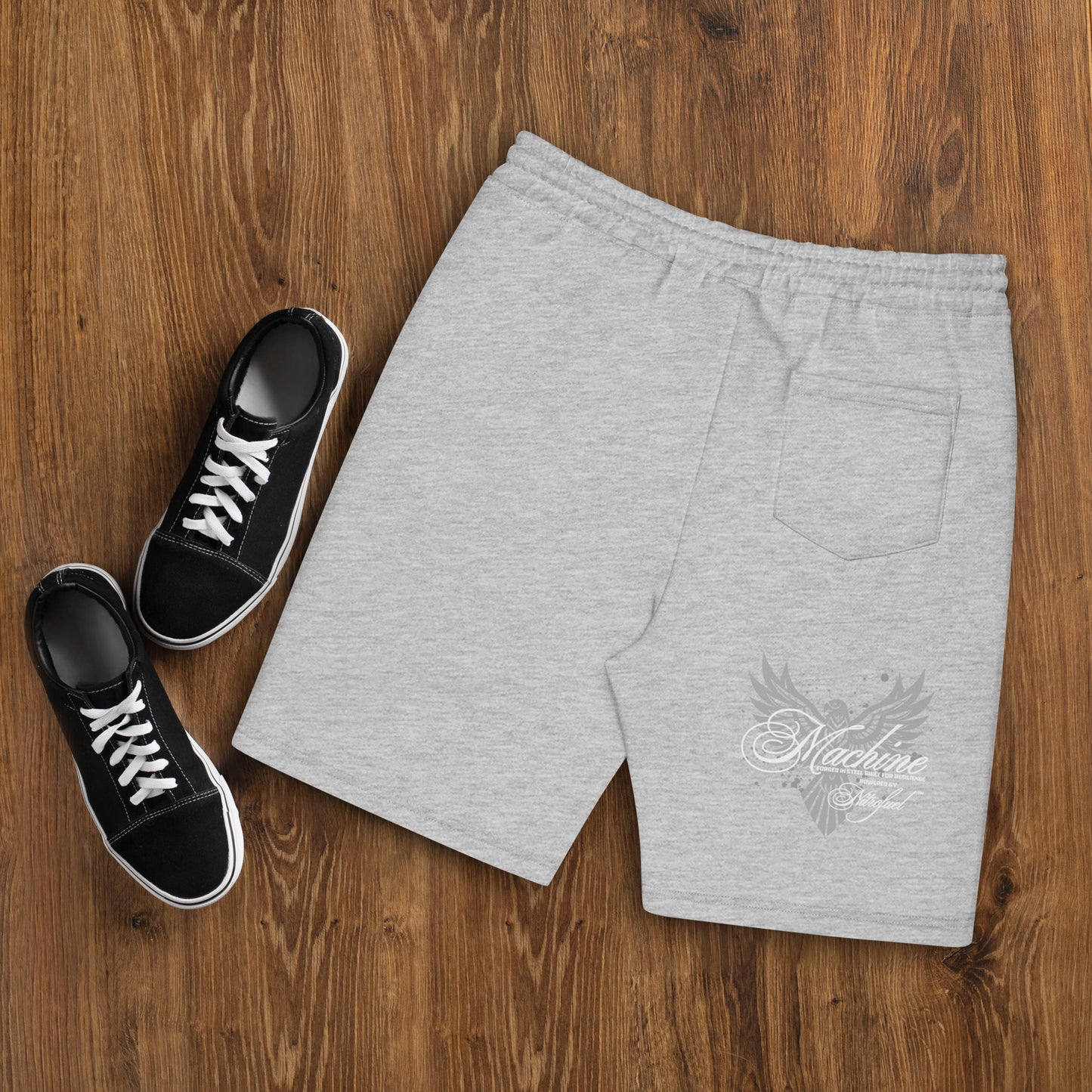 NITRØFUEL MACHINE - SKYFORGE Men's Fleece Shorts